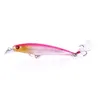 Yemler 100pcs bas pike balıkçılık cazibesi 7.2g 9cm minnow wobblers tüy kancası ile sert yemler ISCA yapay yem pesca balıkçılık mücadele 230727