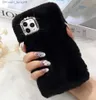 Custodie per cellulari Custodie per ragazze carine con cristalli di diamante Bling Custodia morbida in silicone soffice e peloso antiurto per iPhone 7 8plus Xr 11 Pro Max Z230728