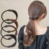 ヘアクリップ縛られたホーステールウィッグヘッドロープ女性のシンプルなアクセサリーエレガントなバンドロープ