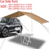 Tende e rifugi Rivestimento 210D Oxford SUV Tenda laterale per auto Tenda da tetto Tenda da campeggio impermeabile per esterni 300 150 300 200 440 200 cm 230726