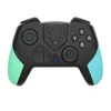 Contrôleurs de jeu Joysticks Manette de jeu sans fil pour contrôleur de commutateur pour NS-Switch PRO Console de jeu rechargeable Joystick Bluetooth avec programmation macro x0727