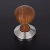 51 53 58 mm rosewood rączka kawa matownik espresso proszek płaski hammer hamper humper mieleń szlifierki espresso barista narzędzie t292f