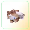 Animales de peluche de dibujos animados de 23 cm Kuromi mi melodía Cinnamoroll Plush Toy Anime Kawaii lindo plushie suave apacigua para niñas juguetes de muñecas w4550671