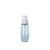 Storage Bottles Plastic Bottle Clear Blue Empty PET Lotion Spray Pump 30Pcs Portable Cosmetic Packaging Container Refillable