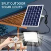 Garden Decorations LED Floodlight Solar Flood Light Outdoor Waterproof Spotlights Indoor Lighting Lights Wall Lamp Reflector 230727