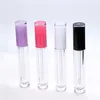 Vorratsflaschen, Gläser, 50 Stück / Los, 5 ml, leere Lipgloss-Röhre mit Zauberstab, nachfüllbare Lipgloss-Behälter, Ölfläschchen, Glasur, Whole255s