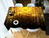 Nappe de table 3D mode nappe colorée motif de feux d'artifice de noël épaissir nappe rectangulaire pour décor de mariage R230726