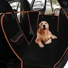 Dog Carrier Backseat Cover Waterproof Pets Car Mat Safety Protector Dogs Cars Back Seat Covers Multi-function Pet Trunk