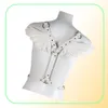 Ceintures en cuir harnais femmes de taille rose ceinture ange ailes punk vêtements gothiques rave tenue fête bijoux cadeaux kawaii accessori5561044