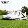 Altri prodotti da golf PGM Summer Microfiber Scarpe da golf da uomo Knob Lace Scarpe sportive Scarpe super impermeabili Scarpe da ginnastica da uomo sportive morbide antiscivolo XZ266 HKD230727