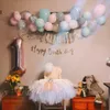 Banner Flags Happy Birthday Decoration Birthday Girl High Chair One Banner First Birthday 1 year Gender Reveal Party Baby Shower Decorations 230727