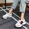 Klänningskor Kvinnor Luxury Sports Shoes Spring Autumn Air Mesh Color Block Trendy Soft Sole Casual Sneakers Zapatos de Mujer 230726