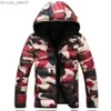 Men's Down Parkas Wholesale- L12 2016 brand men's clothing winter jacket with hoodies outwear Warm Coat Male Solid winter coat Men casual Warm Down Jacket Z230727