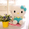 Factory wholesale 3 color 20cm hello Katie cat plush toy anime surrounding cat doll children's favorite gift