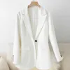 White small Blazer female Korean version British style Spring and Autumn ladies' net red casual suit fashionable coat