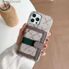 Cell Phone Cases Fashion Designer wallet Phone Cases for iPhone 14 14pro 14plus 13 12 11 pro max Xsmax Card Holder Leather Designer Phone Cases Z230728