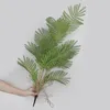 Decorative Flowers Artificial Plastic Peacock Leaf Wedding Pography Plant Props Home Living Room Dining Garden Persian Leaves Decor