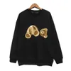 sweat à capuche designer enfant pull enfant vêtements bébé fille garçon marque de vêtements motif ours 4 styles filles garçons conception de mode à manches longues printemps automne hiver vêtir rouge noir