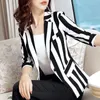 Women's Suits Luxury Female Blazer Plus Size Blaze Jacket Spring Summer Thin Coat 2023 Slim Office Ladies Fashion Cardigan Women Clothing