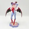 Figuras de juguete de acción 26 cm Darkstalkers Bishoujo FeliciaLilith Chica sexy Figura de anime Morrigan Aensland Figura de acción Modelo adulto Juguetes de muñeca 230726