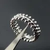 Nuevo anillo de diseñador de lujo para hombres y mujeres, chapado en oro de 18 quilates, anillos de plata y oro rosa, anillo de moda, joyería para fiesta de bodas, nunca se empaña, no alérgico, Dropshipping