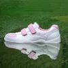 Altri prodotti da golf PGM Bambini Ragazze Scarpe da golf Antiscivolo in pelle Mesh Outdoor Bambini Sneakers Ragazzi Hook Loop Atletica Scarpe sportive XZ007 HKD230727