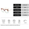 2023 Oversized Square Glasses Frame Fashion Retro Sunglasses Anti Blue Light Women Vintage Designer Clear Big Eyeglasses Frames SG618