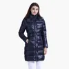 Broek Santelon Winter Lange Parka's met Capuchon Dikke Winddicht Warme Pufferjassen voor Dames Modejassen Casual Waterdichte Bovenkleding