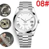 High quality luxury three-dimensional Rome new dial aperture edge 40mm813 automatic steel waterproof watch