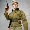 Åtgärdsleksakssiffror 1/6 Skala WWII Marine Corps Action Figurer Set 30cm Militär docka med kläder Vapen Model Toys Hobbies Gift Collection 230726