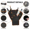 Dog Carrier Backseat Cover Waterproof Pets Car Mat Safety Protector Dogs Cars Back Seat Covers Multi-function Pet Trunk