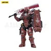 Action Toy Figures JOYTOY 1/18 Action Figure 4PCS/SET 01st Steel Legion Repaint Anime Collection Military Model 230726