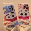 3D Funny Couple Phone Case Suitable for 14 12/11 Xs Smooth Surface 8 13promax