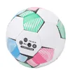 Andra golfprodukter Soccer Ball PVC Football Size 5 Wear Resistant Soft Cover Training Sports for Game Matches 230726