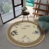 Carpet Modern Household Round Carpet Living Room Decoration Rug for Bedroom Coffee Table non-slip Study Hanging chair Mat for floor 230727