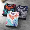 Swater bluza z kapturem męski projektant Allover List Quality technologii Runki Swetry drukowane Otton Knit Crewneck Mężczyźni Kobiety Letter Paris Sportswear Styles Rozmiar M-3xl Fy#00