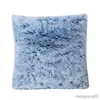 Kudde/dekorativ ny mjuk päls plysch fluffig kudde täcker heminredning täcker vardagsrum soffa dekorativa kudde täcker 43x43 cm