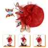 Bandanas Papillons Fascinator Chapeau Bandeau Tea Party Pillbox Pour Cocktail De Mariage