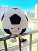 Plush Dolls 23cm Smile Basketball Plush Toy Cute Ball Pillow Car Home Football Doll Smiley Ball Vent Throw Doll Creative Indoor Decor Gift 230726