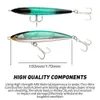 Baits Lures 15cm 70g GT Sea Trolling lure Stickbait Pencil Fishing Lure 17cm 102g Ocea Flash Boost Artificial Bait for Sea Tuna Fishing Lure 230727