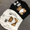 Moletom infantil roupas de bebê moletom infantil meninas meninos moletons fasion criança streetwear suéter infantil casual top marca hiphop pulôver solto carta urso