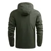 Mannen Jassen Hoge Kwaliteit Casual Kapmantel Waterdichte Jas Mannen Soft Shell Militaire Tactische Cargo Windjack Mannelijke Outdoor 230726