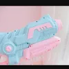 Gun Toys Large Pull-out Pink Water Gun Toy Kids Beach Squirt Swim Summer Pool Outdoor Party 230726