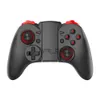 Oyun Denetleyicileri Joysticks Kablosuz BT Gamepad Ergonomik Oyun Denetleyicisi Çift Joysticks ile Android/iOS X0727 için Gerilebilir Telefon Braketi