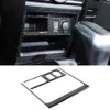 Garniture de décoration de panneau d'allume-cigare de voiture en Fiber de carbone pour Toyota 4Runner 2010 UP accessoires intérieurs de voiture213n