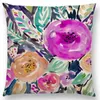 Cushion/Decorative Customizable New Design Watercolor Floral Print Cushion Cover Home Decor Sofa Throw Cover