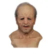 Autres fournitures de fête d'événement effrayant vieil homme pleine tête masque en Latex drôle Halloween vacances jouet cadeau pour enfants Adult270a
