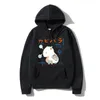 Herren Hoodies Harajuku Capybara Print Grafik Anime Y2k Männlich Unisex Hoodie Männer Cartoon Manga Kawaii Tops Lustige Mode Oversize Hoody