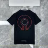 Txsd męskie tshirts designerskie damskie koszulki letnia luźna marka z literami z drukowania CH Tshirt klasyczny luksurys tee swobodne czyste bawełniane kobieta top krótki s