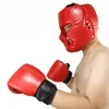 Taktiska hjälmar Kickboxningshjälm för män kvinnor pu karate muay thai guantes de boxeo gratis fight sanda träning vuxna barn utrustning 230726